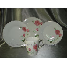 Haonai 16pcs ceramic dinner ware set